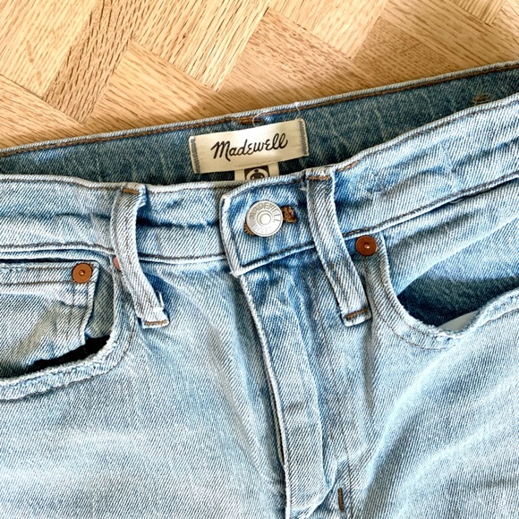 Madewell The High-Rise Slim Crop Boyjean Size 24 - Picture 7 of 8